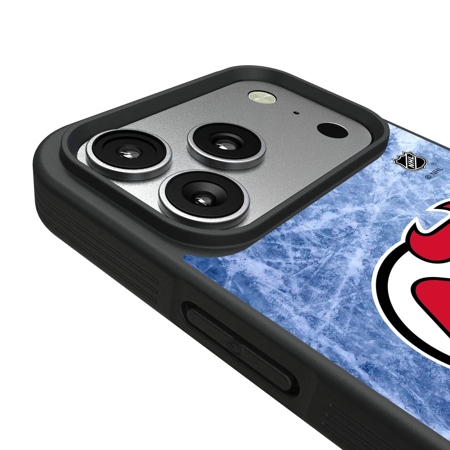 New Jersey Devils Ice Wordmark Bump Phone Case for Apple iPhone