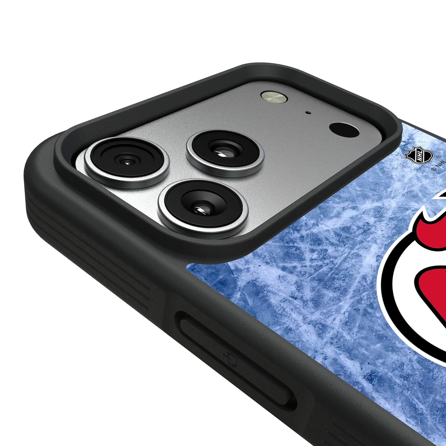 New Jersey Devils Ice Wordmark Bump Phone Case for Apple iPhone