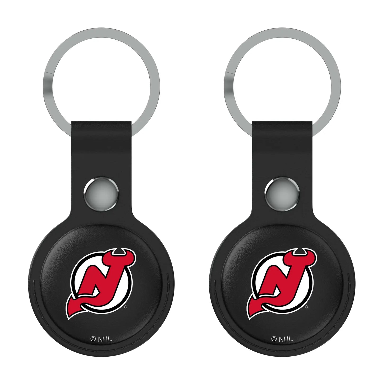 New Jersey Devils Insignia Black Airtag Holder 2-Pack