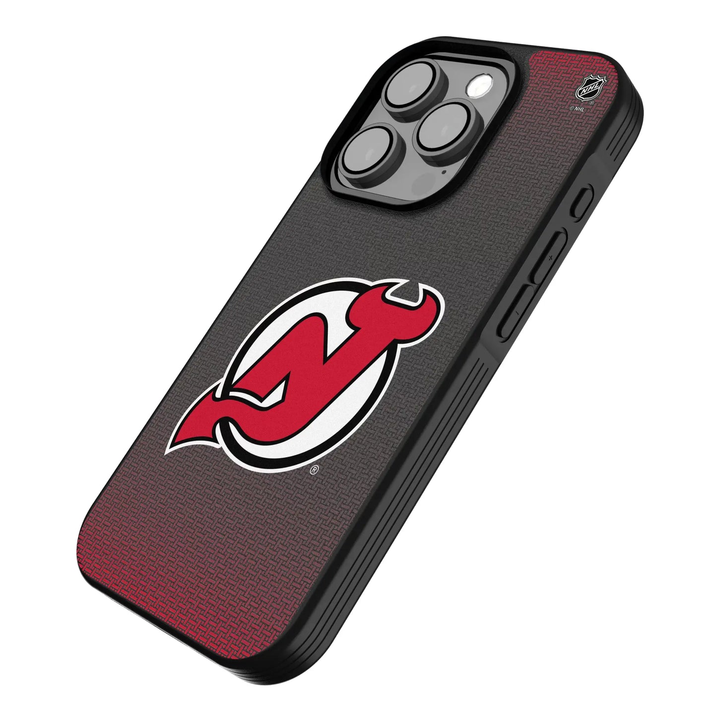 New Jersey Devils Linen Bump Phone Case for Apple iPhone