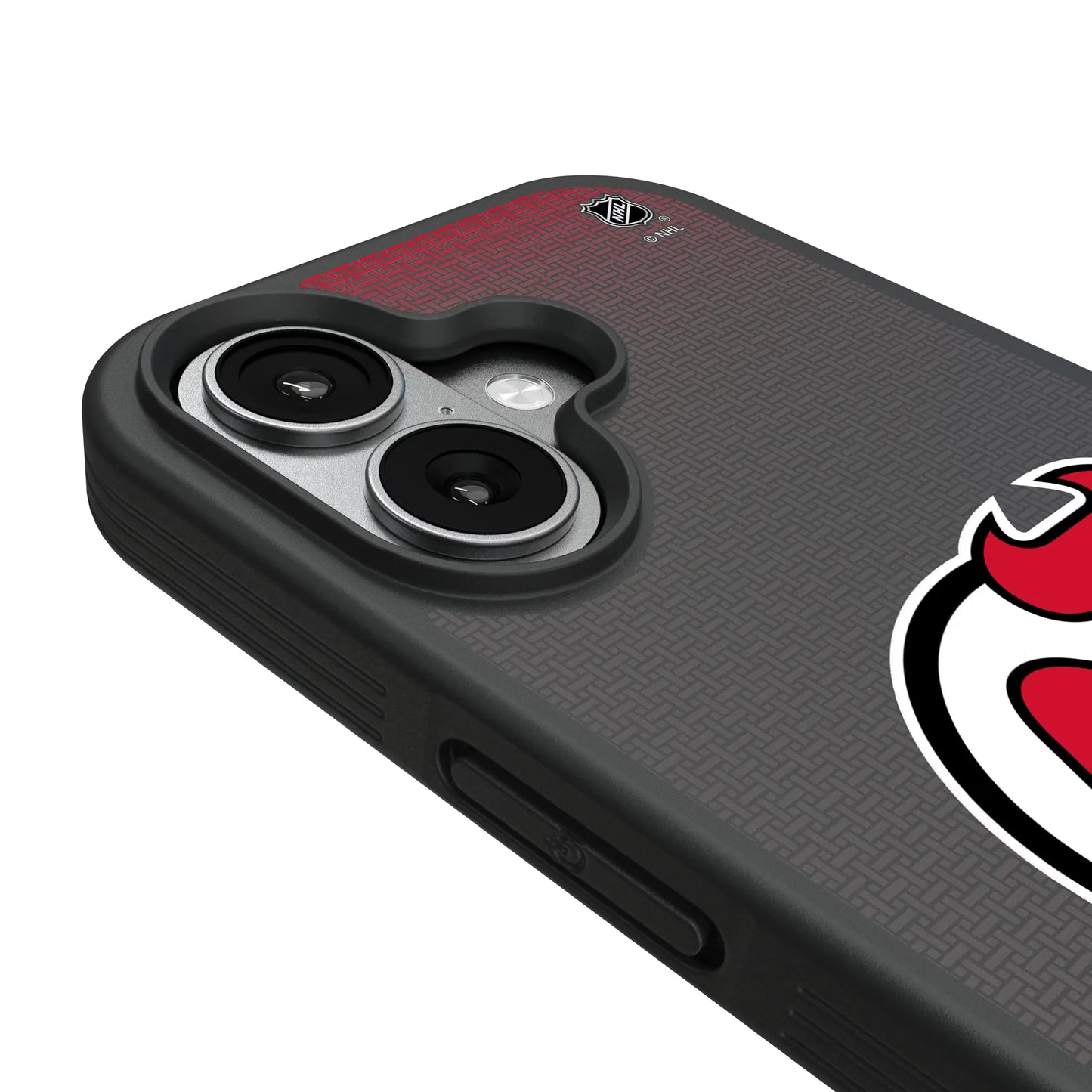 New Jersey Devils Linen Bump Phone Case for Apple iPhone