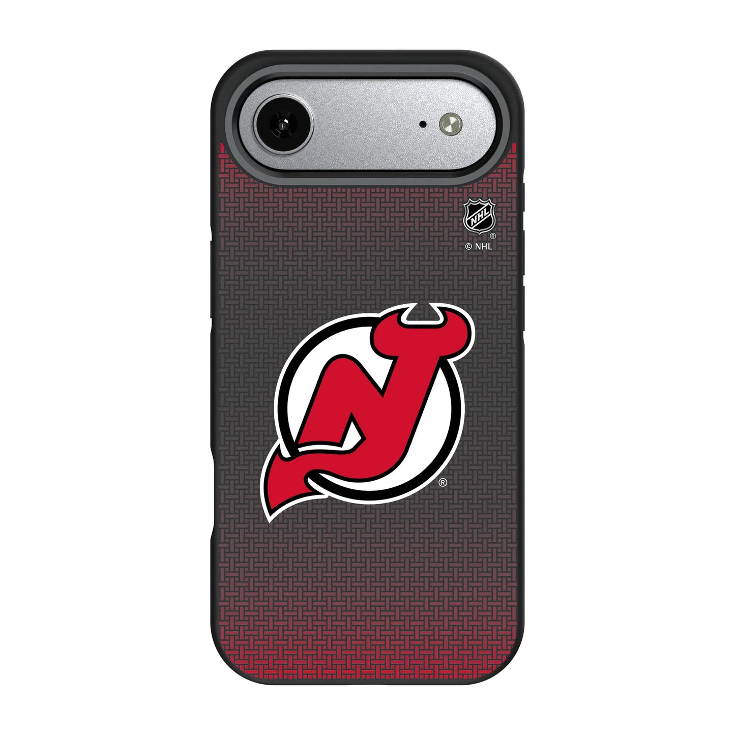 New Jersey Devils Linen Bump Phone Case for Apple iPhone