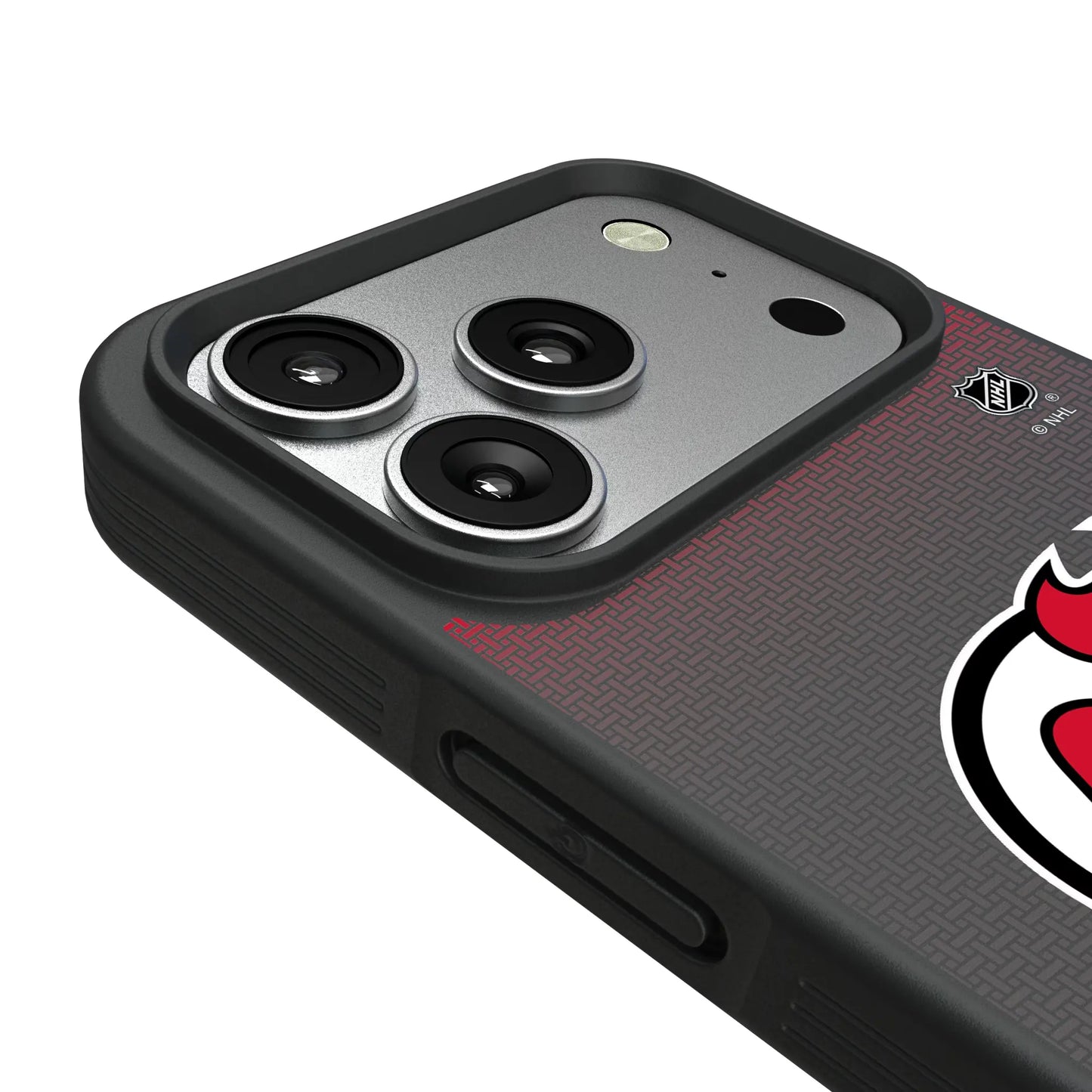 New Jersey Devils Linen Bump Phone Case for Apple iPhone