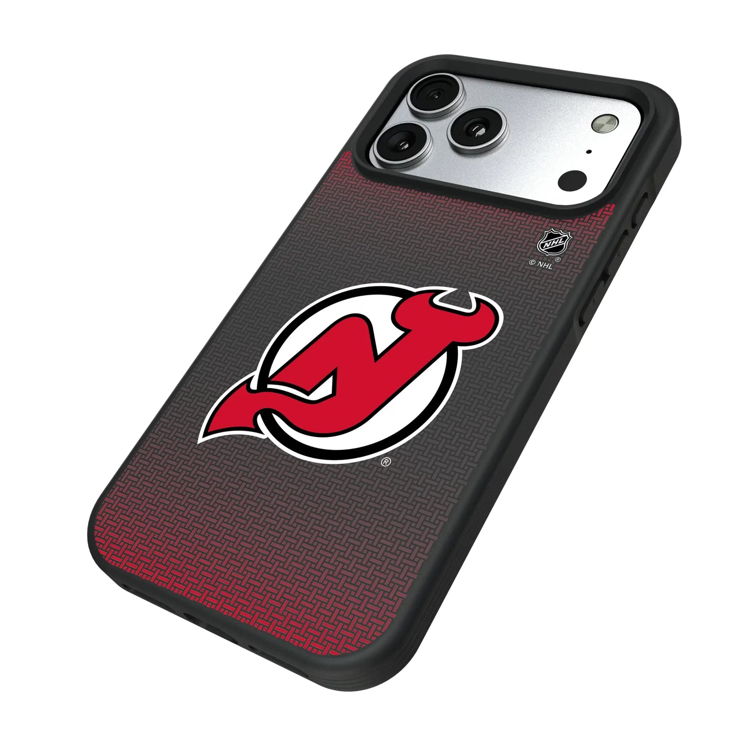 New Jersey Devils Linen Bump Phone Case for Apple iPhone