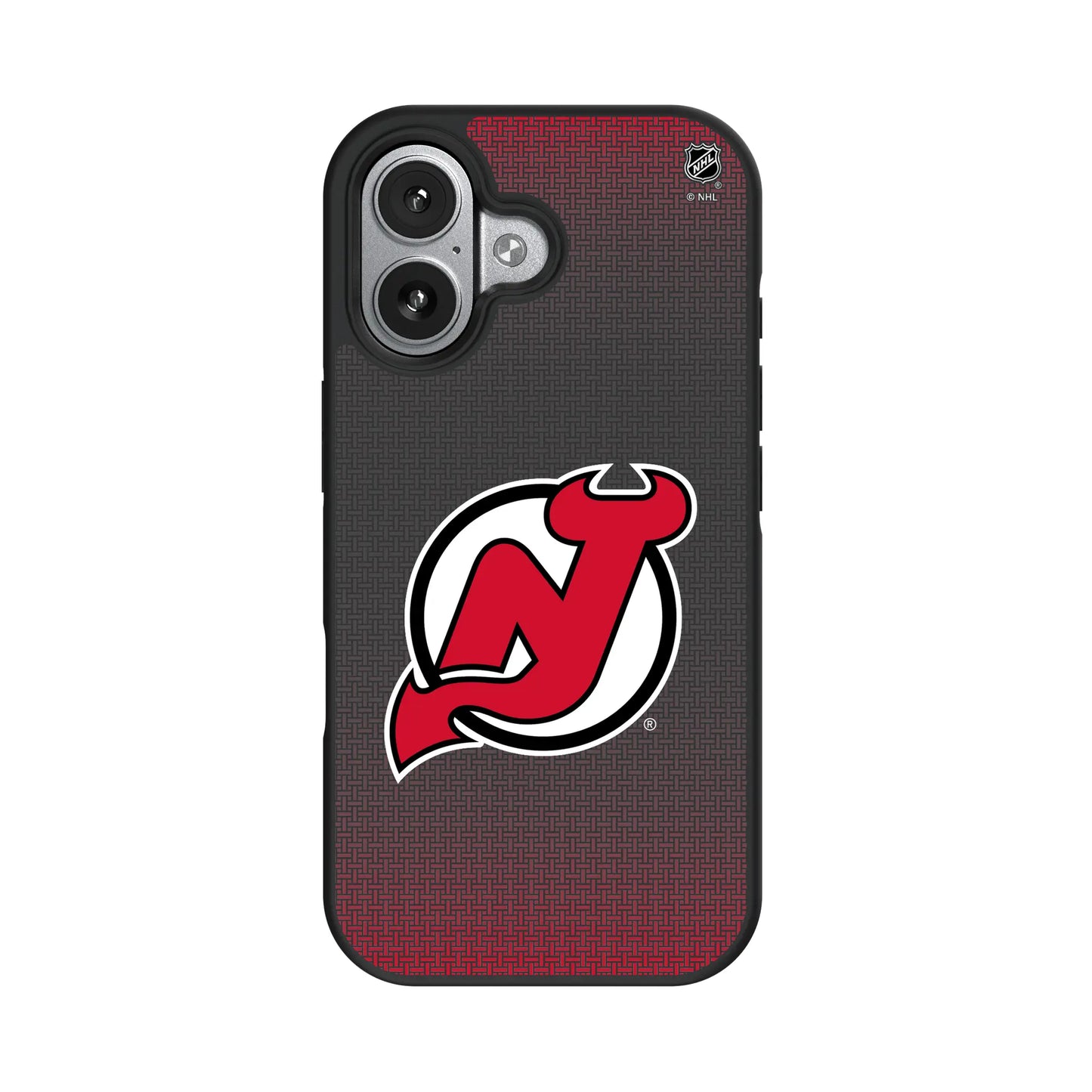 New Jersey Devils Linen Bump Phone Case for Apple iPhone