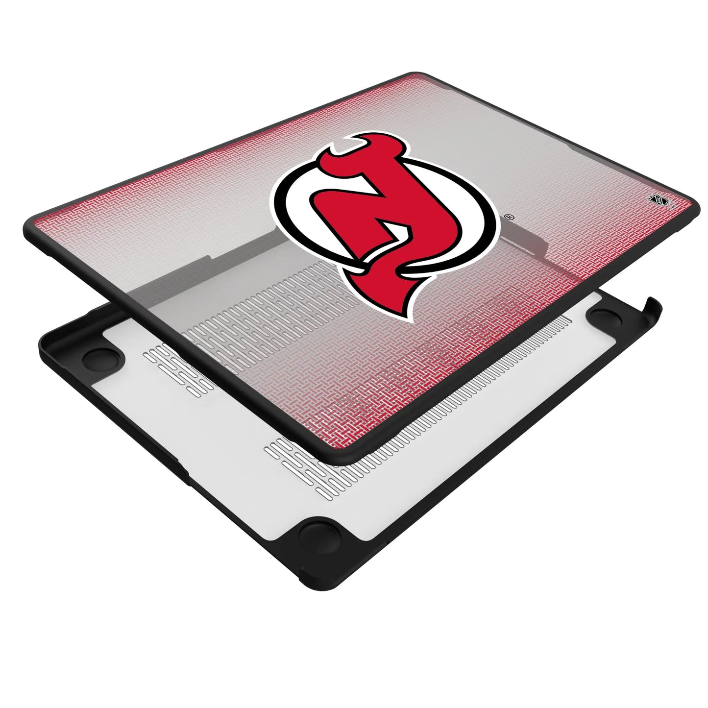 New Jersey Devils Linen Laptop Case for Apple MacBook