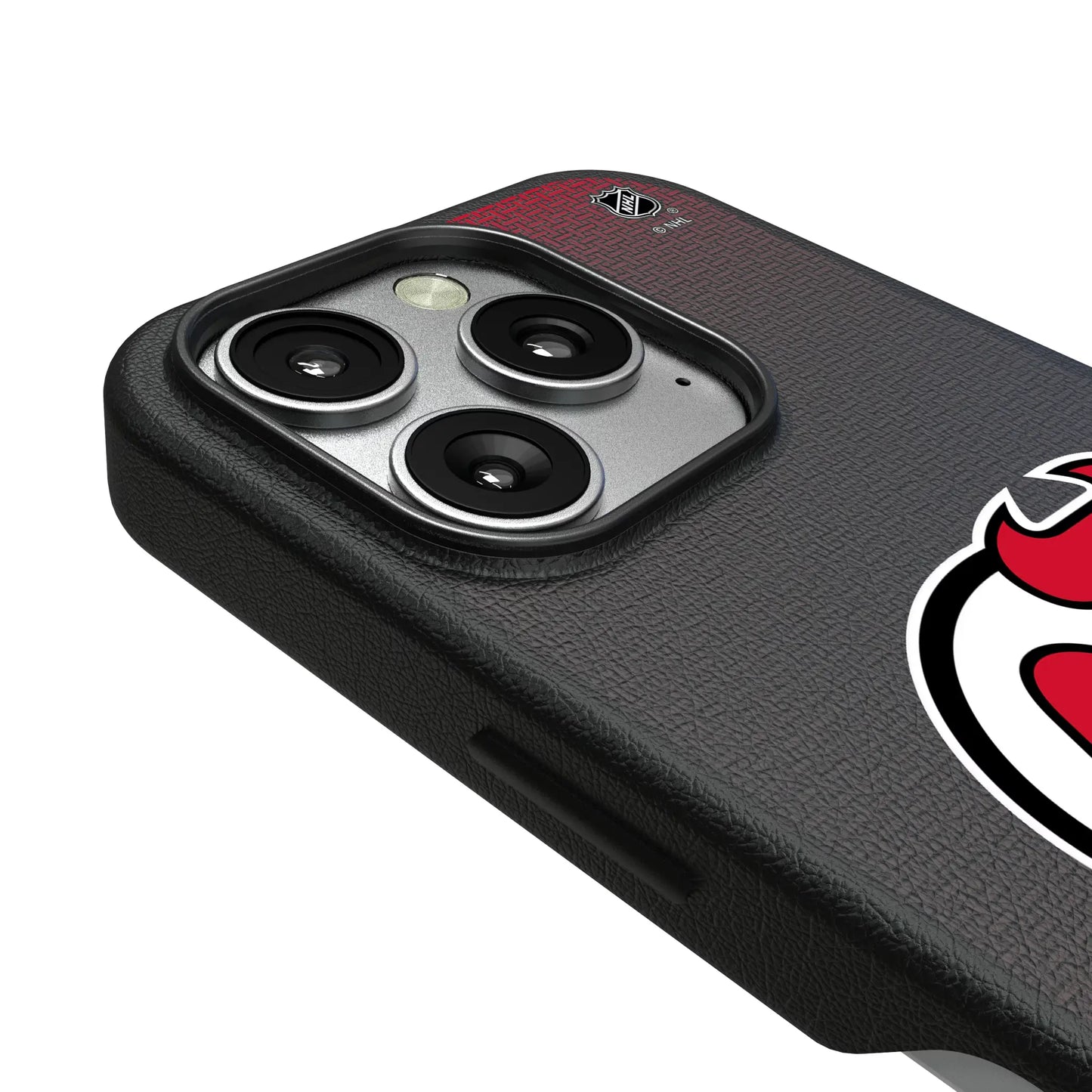 New Jersey Devils Linen MagSafe Compatible Phone Case for Apple iPhone
