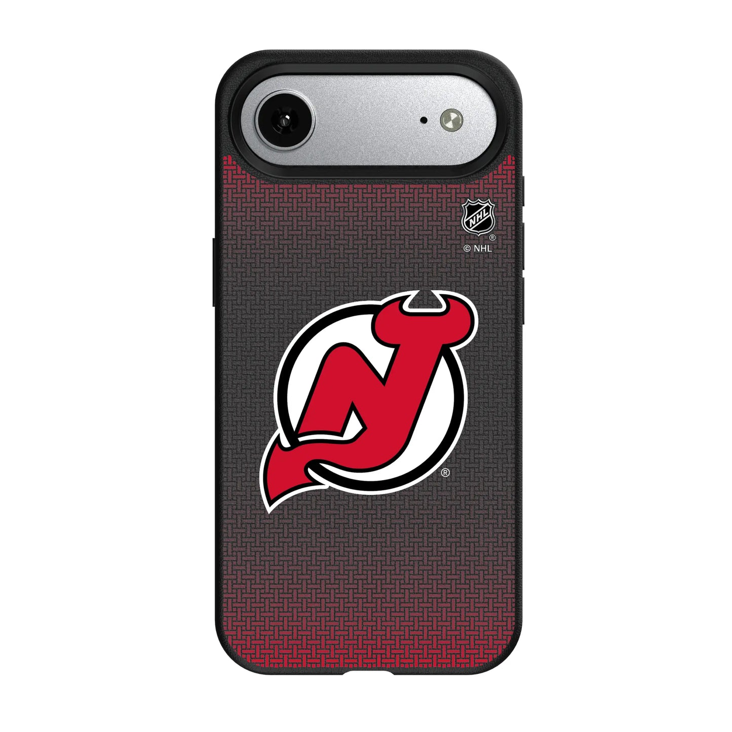 New Jersey Devils Linen MagSafe Compatible Phone Case for Apple iPhone