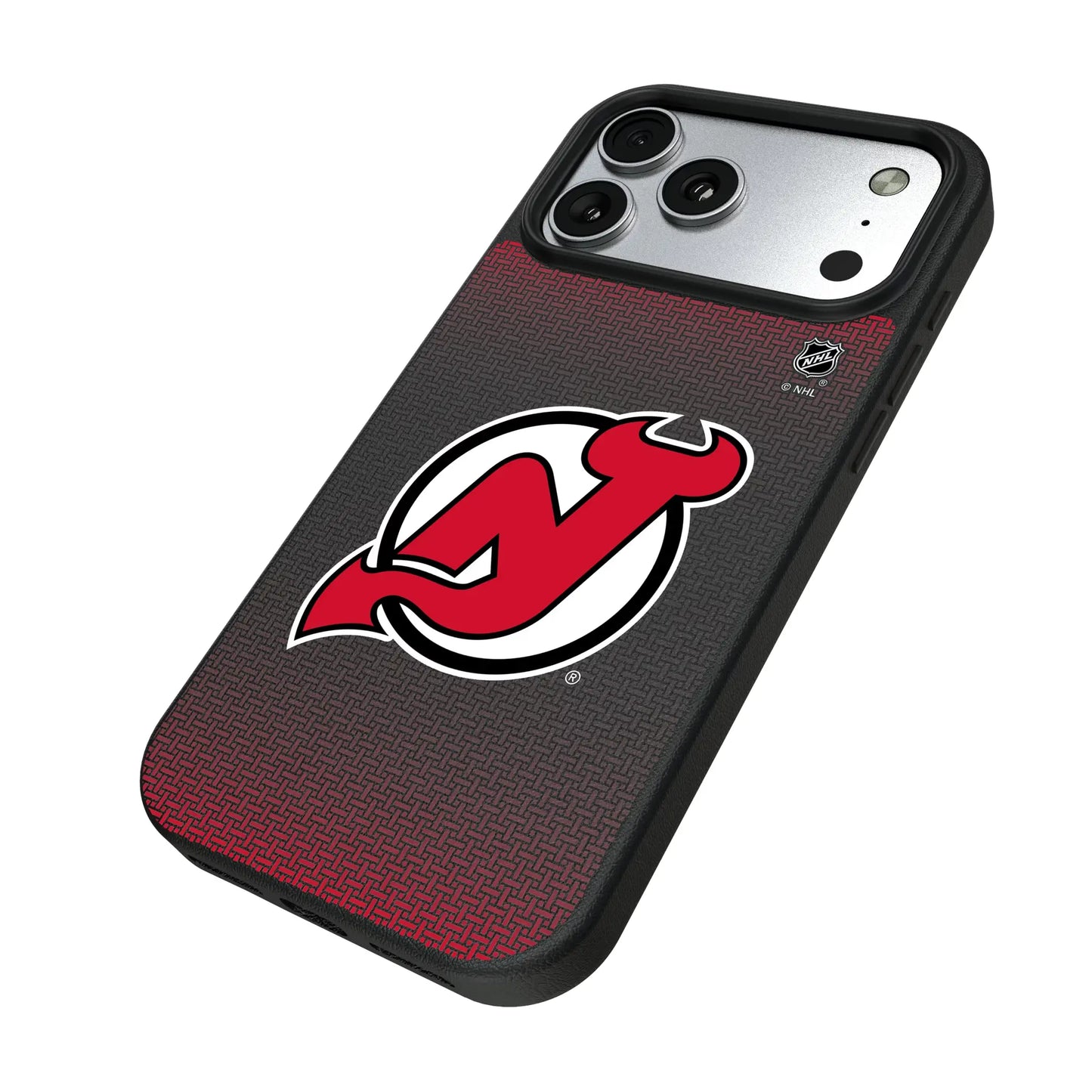 New Jersey Devils Linen MagSafe Compatible Phone Case for Apple iPhone