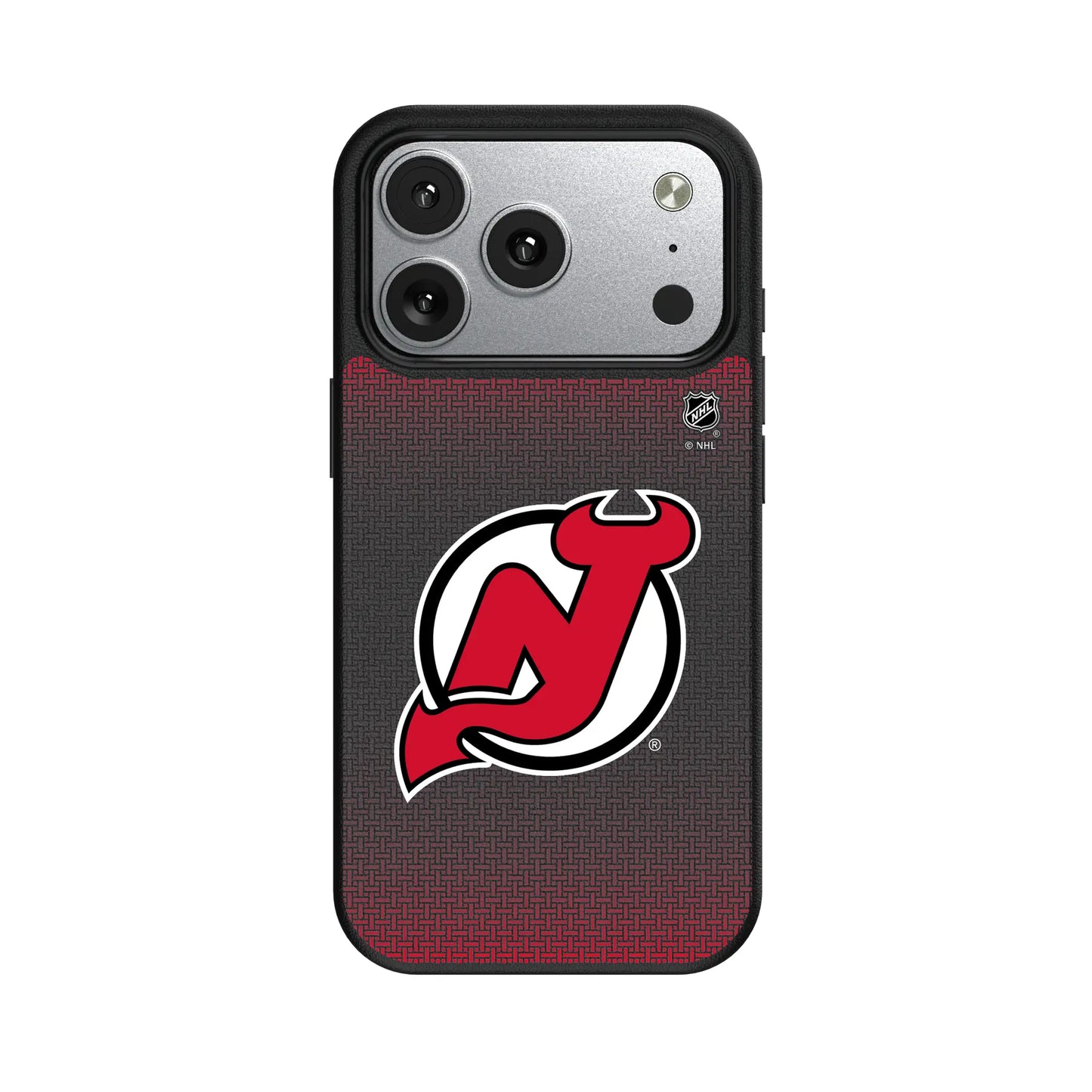 New Jersey Devils Linen MagSafe Compatible Phone Case for Apple iPhone