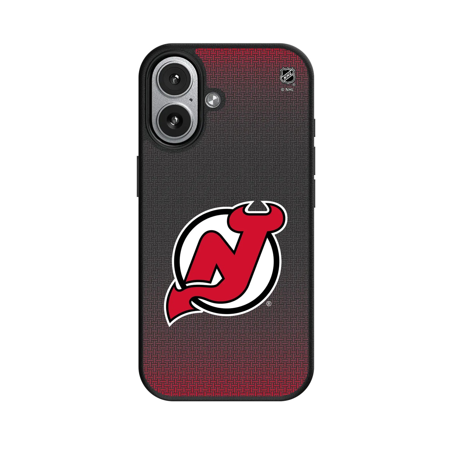 New Jersey Devils Linen MagSafe Compatible Phone Case for Apple iPhone