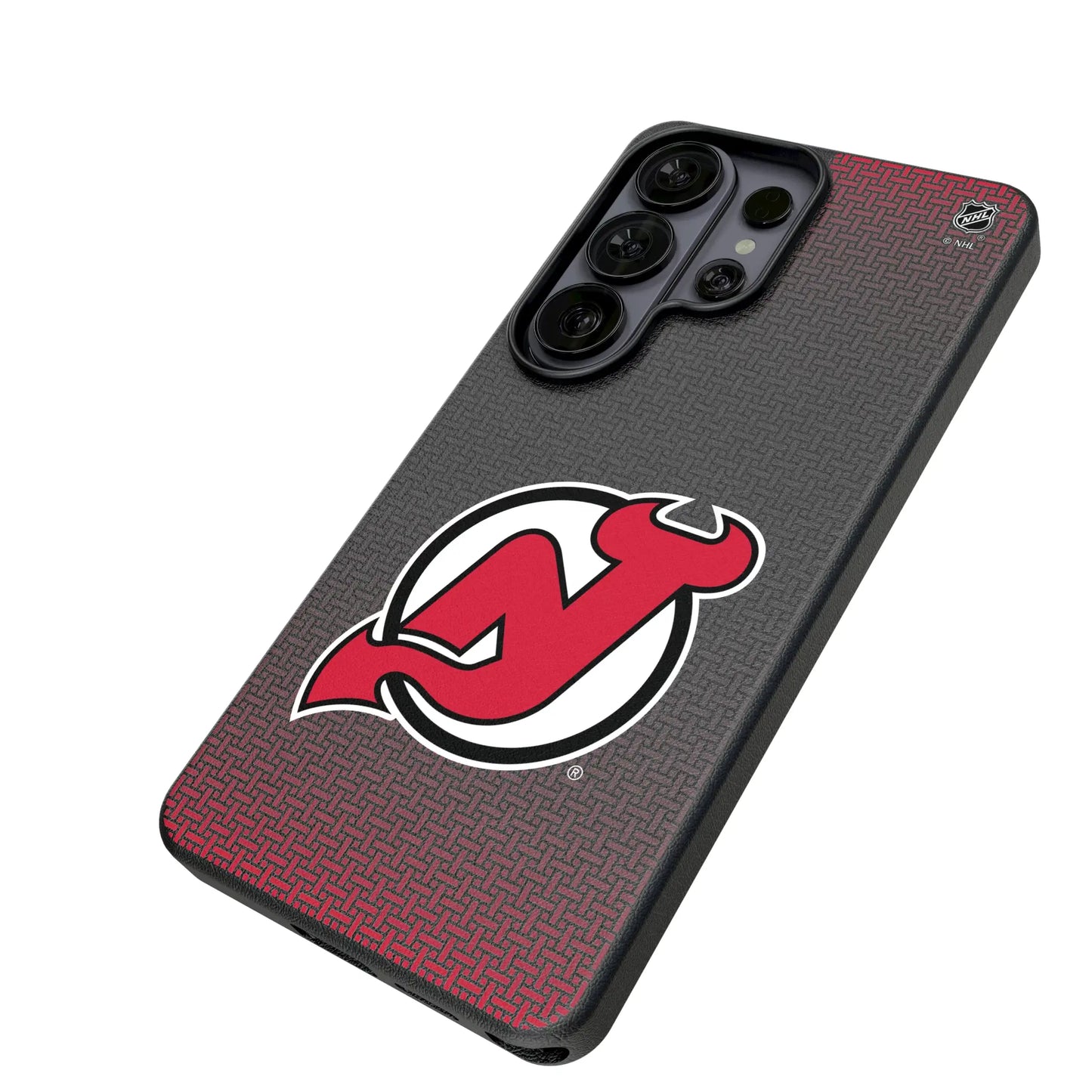 New Jersey Devils Linen MagSafe Compatible Phone Case for Samsung Galaxy