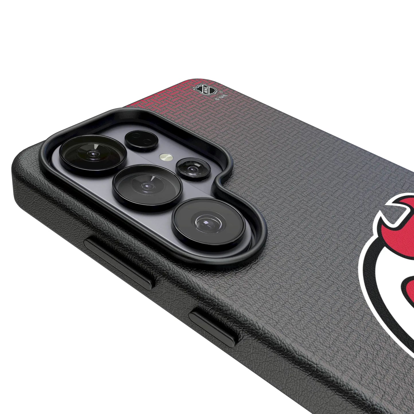 New Jersey Devils Linen MagSafe Compatible Phone Case for Samsung Galaxy