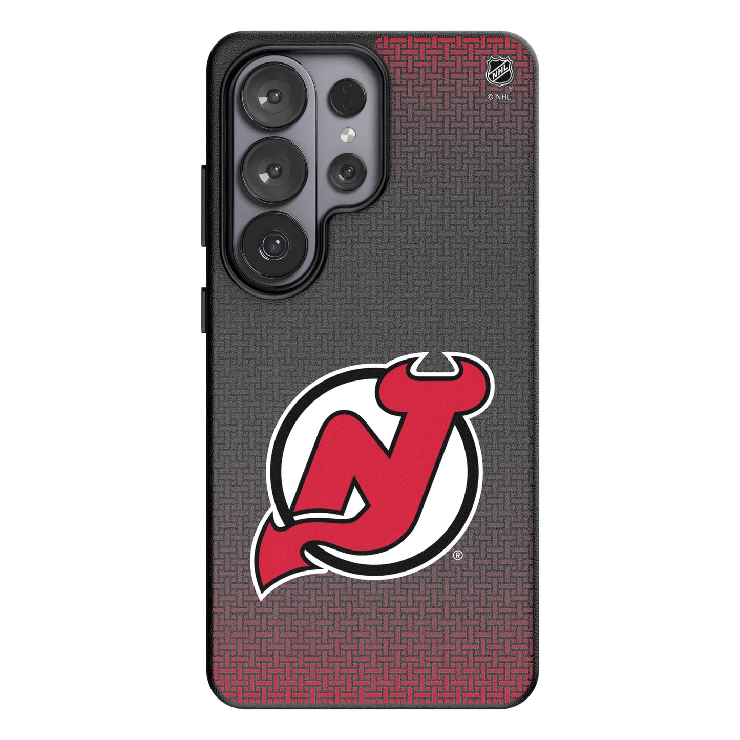 New Jersey Devils Linen MagSafe Compatible Phone Case for Samsung Galaxy