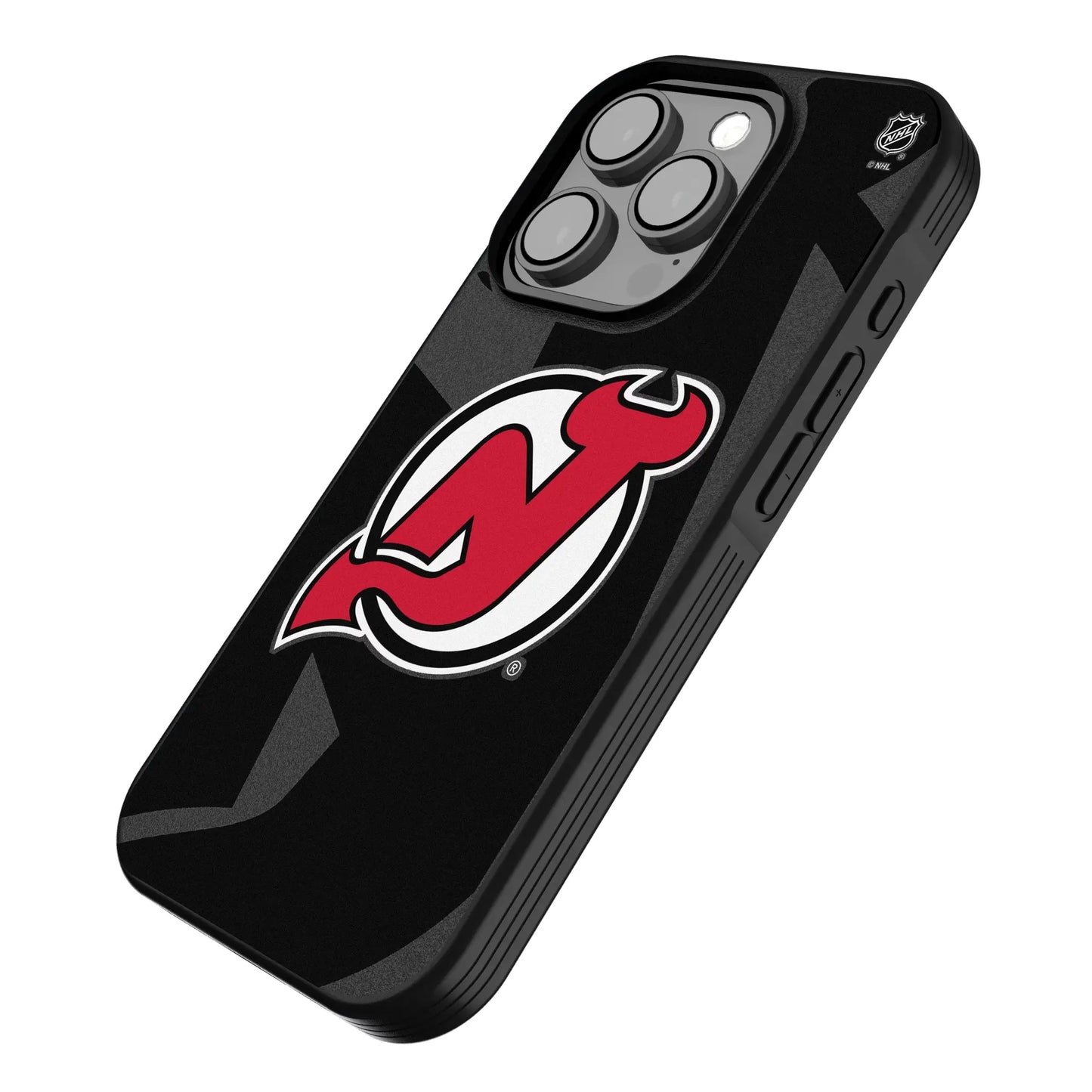 New Jersey Devils Monocolor Tilt Bump Phone Case for Apple iPhone
