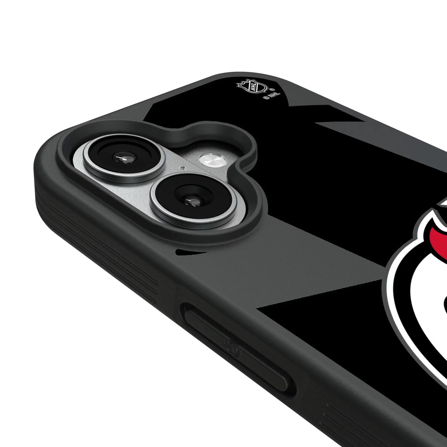 New Jersey Devils Monocolor Tilt Bump Phone Case for Apple iPhone