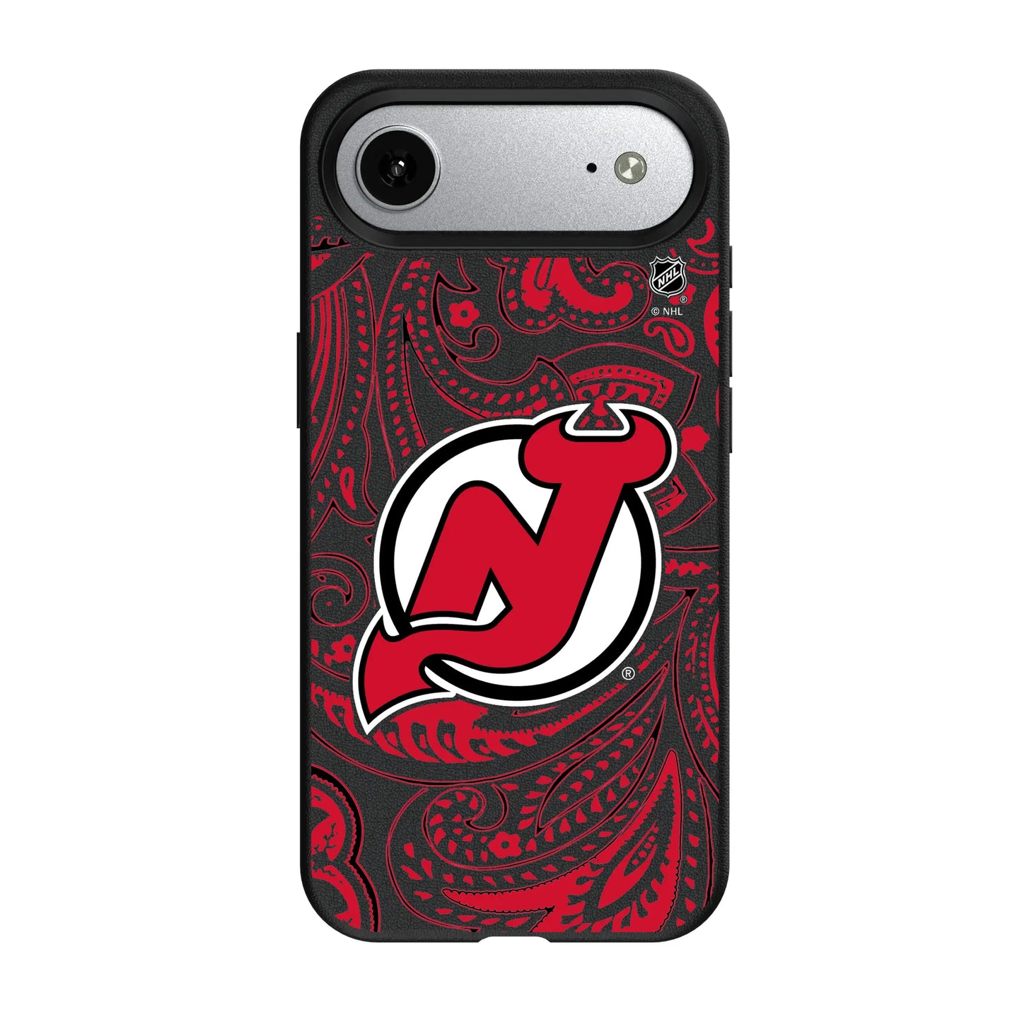 New Jersey Devils Paisley MagSafe Compatible Phone Case for Apple iPhone