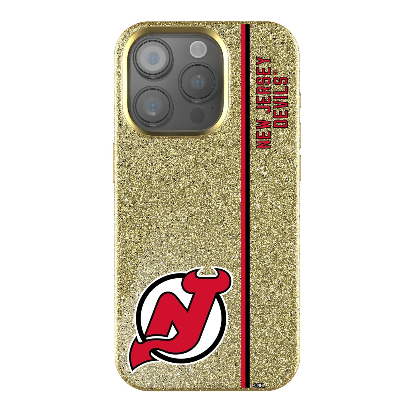 New Jersey Devils Sidebar Bling Phone Case for Apple iPhone