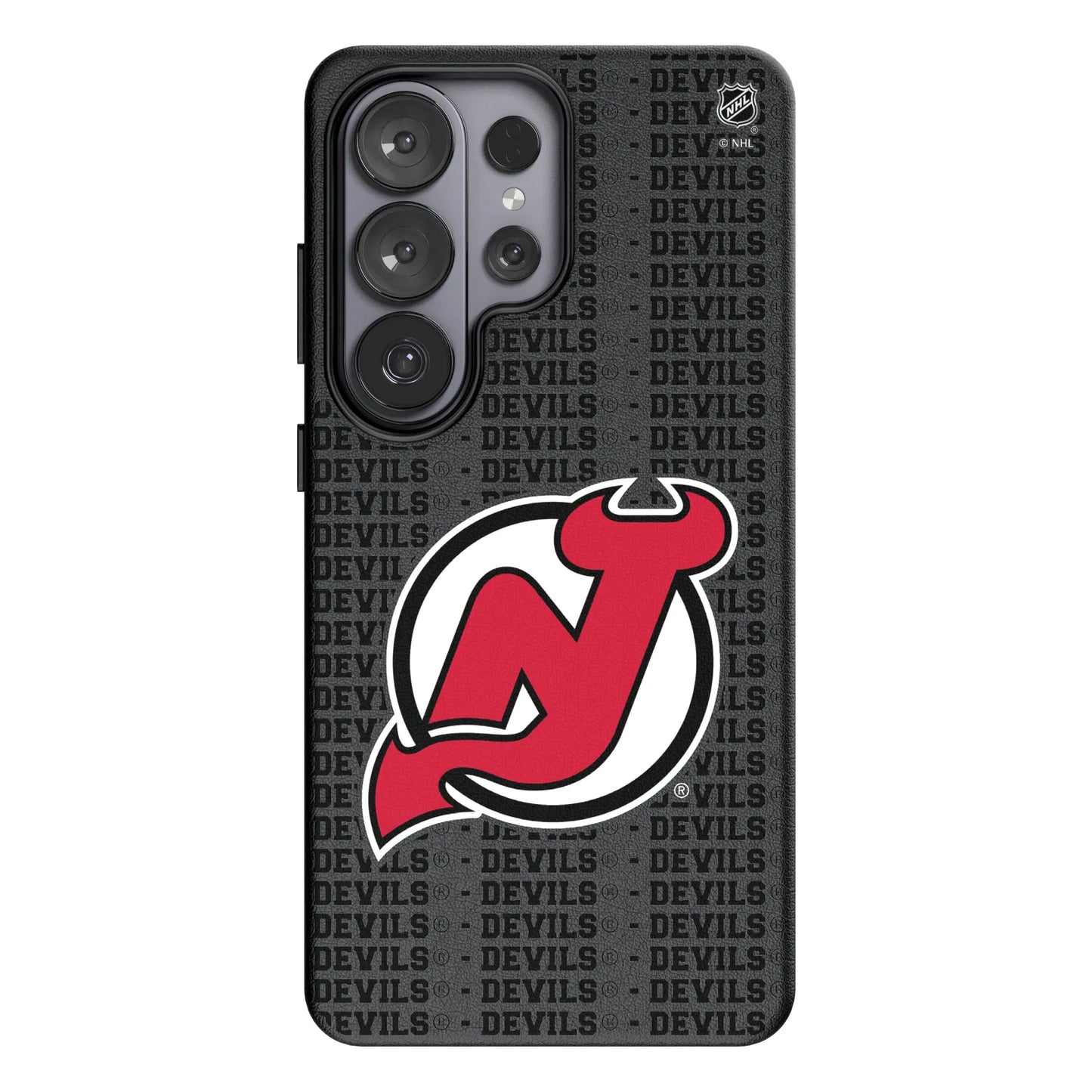 New Jersey Devils Text Backdrop MagSafe Compatible Phone Case for Samsung Galaxy