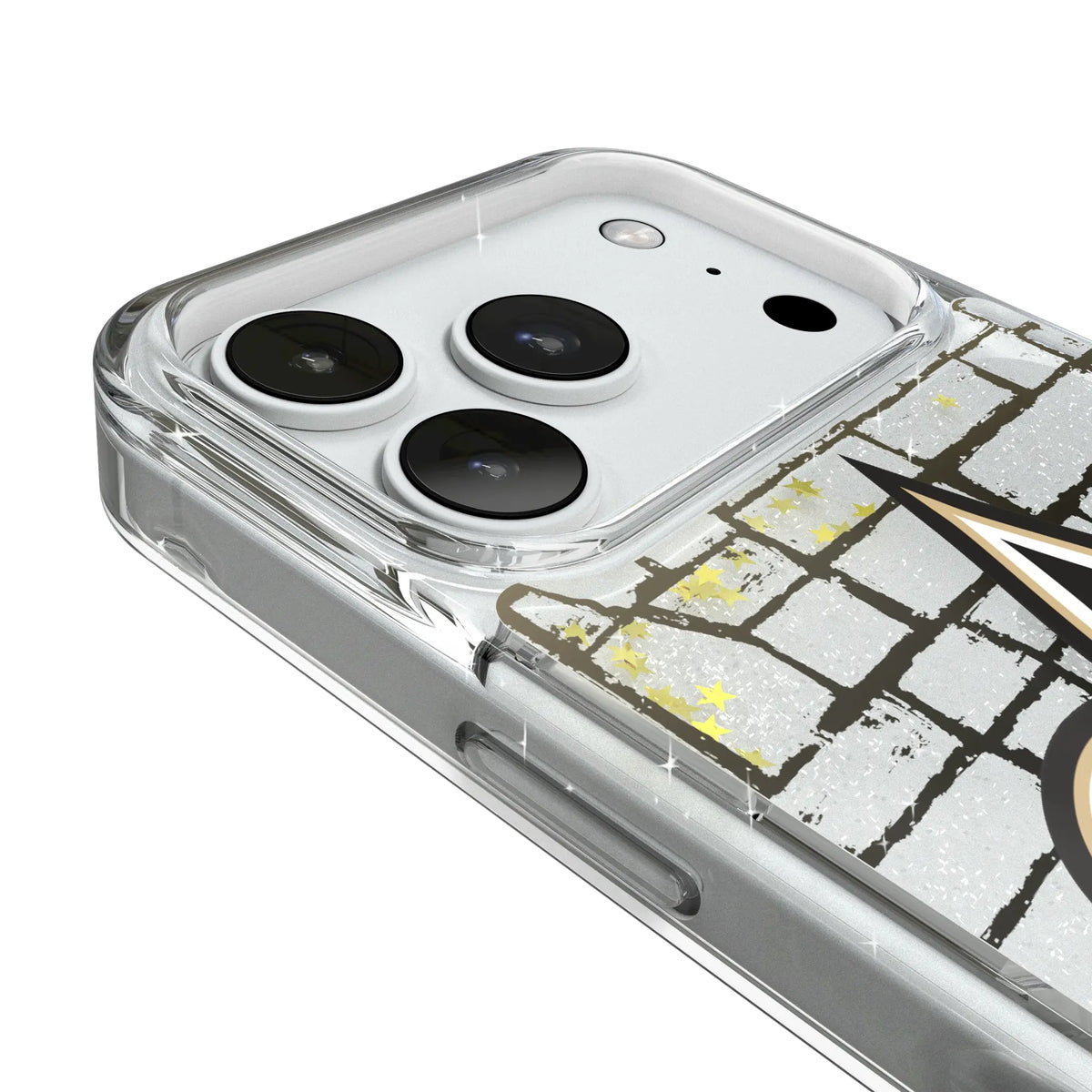 New Orleans Saints Brick Glitter Phone Case for Apple iPhone