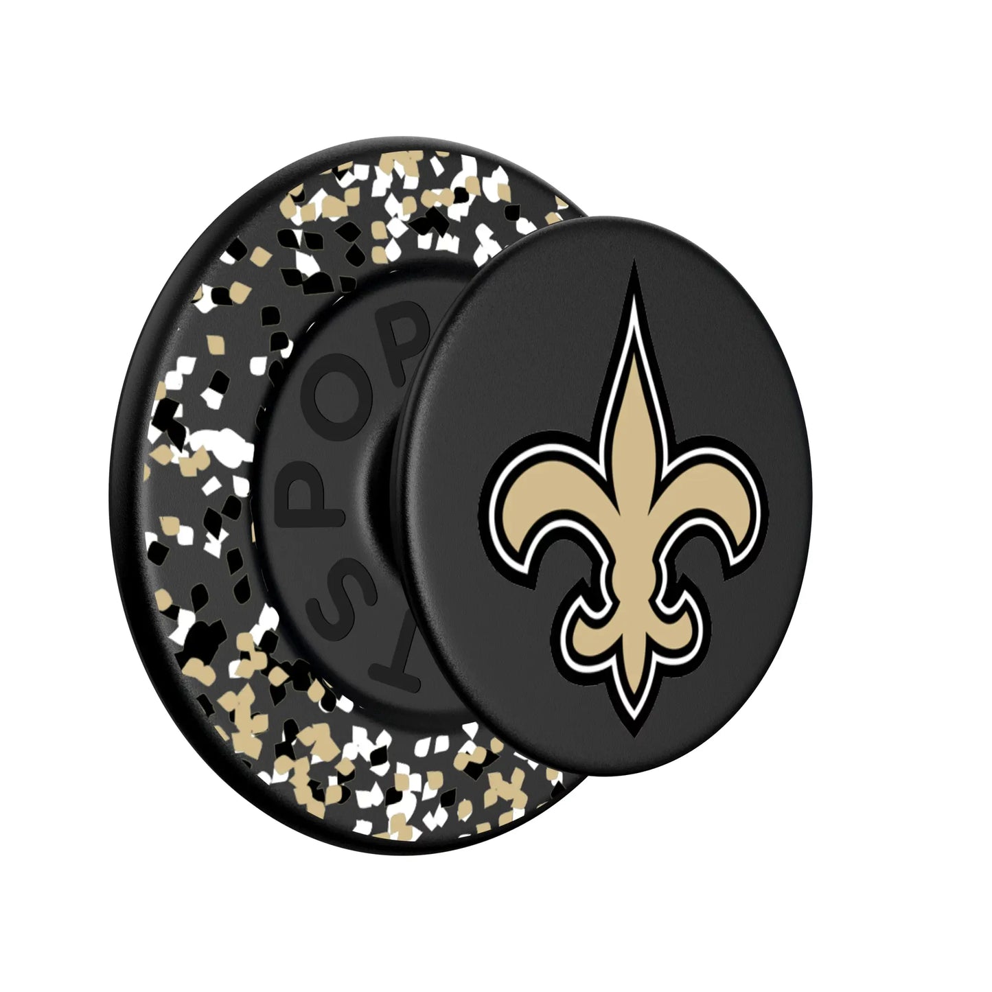 New Orleans Saints Confetti PopSockets Magnetic Phone Grip and Stand