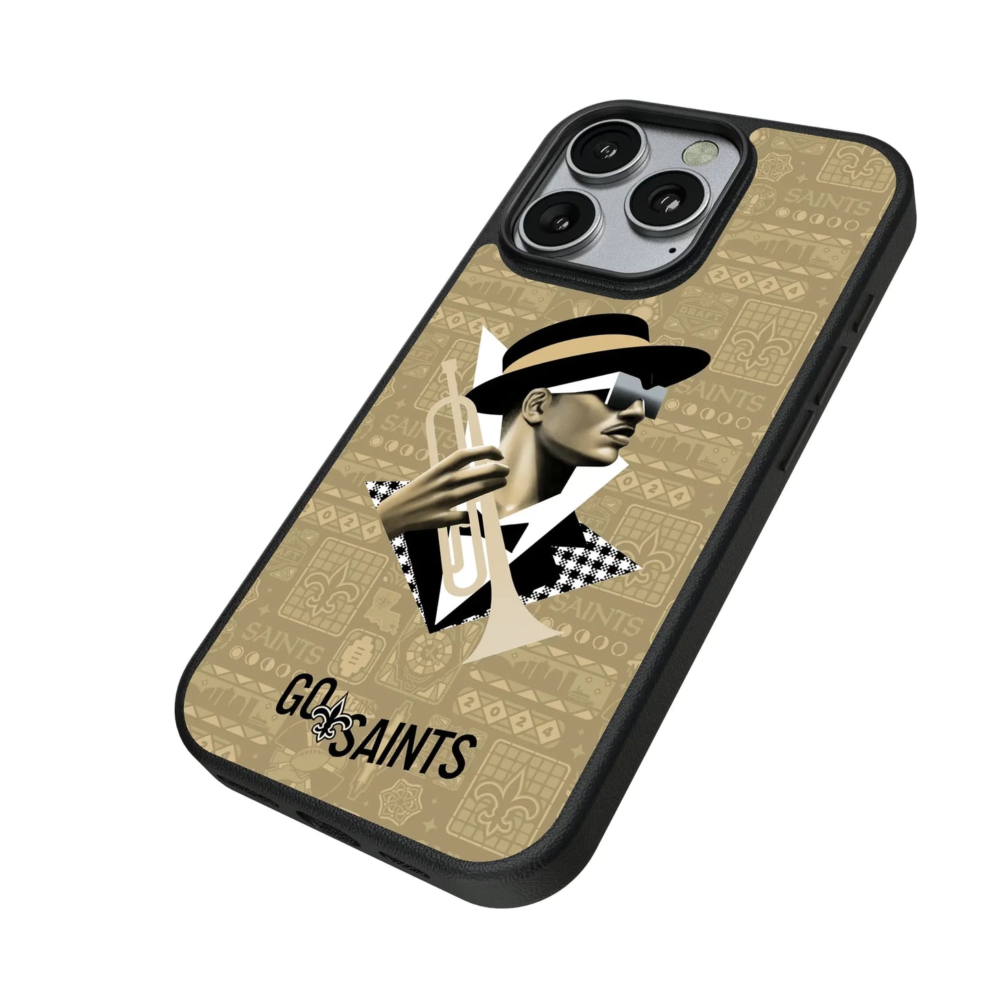 New Orleans Saints Deco MagSafe Compatible Phone Case for Apple iPhone