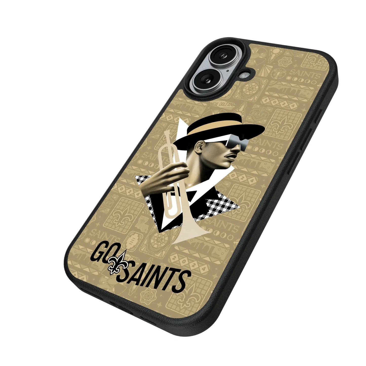 New Orleans Saints Deco MagSafe Compatible Phone Case for Apple iPhone