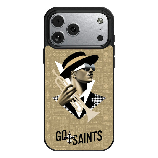 New Orleans Saints Deco MagSafe Compatible Phone Case for Apple iPhone