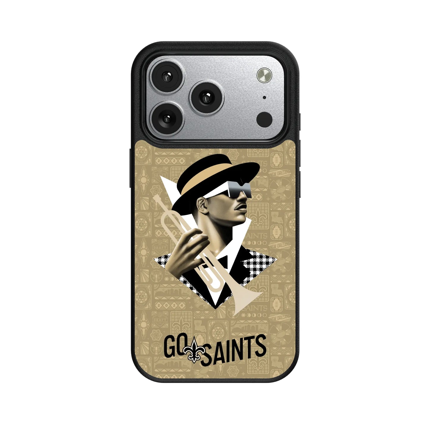 New Orleans Saints Deco MagSafe Compatible Phone Case for Apple iPhone
