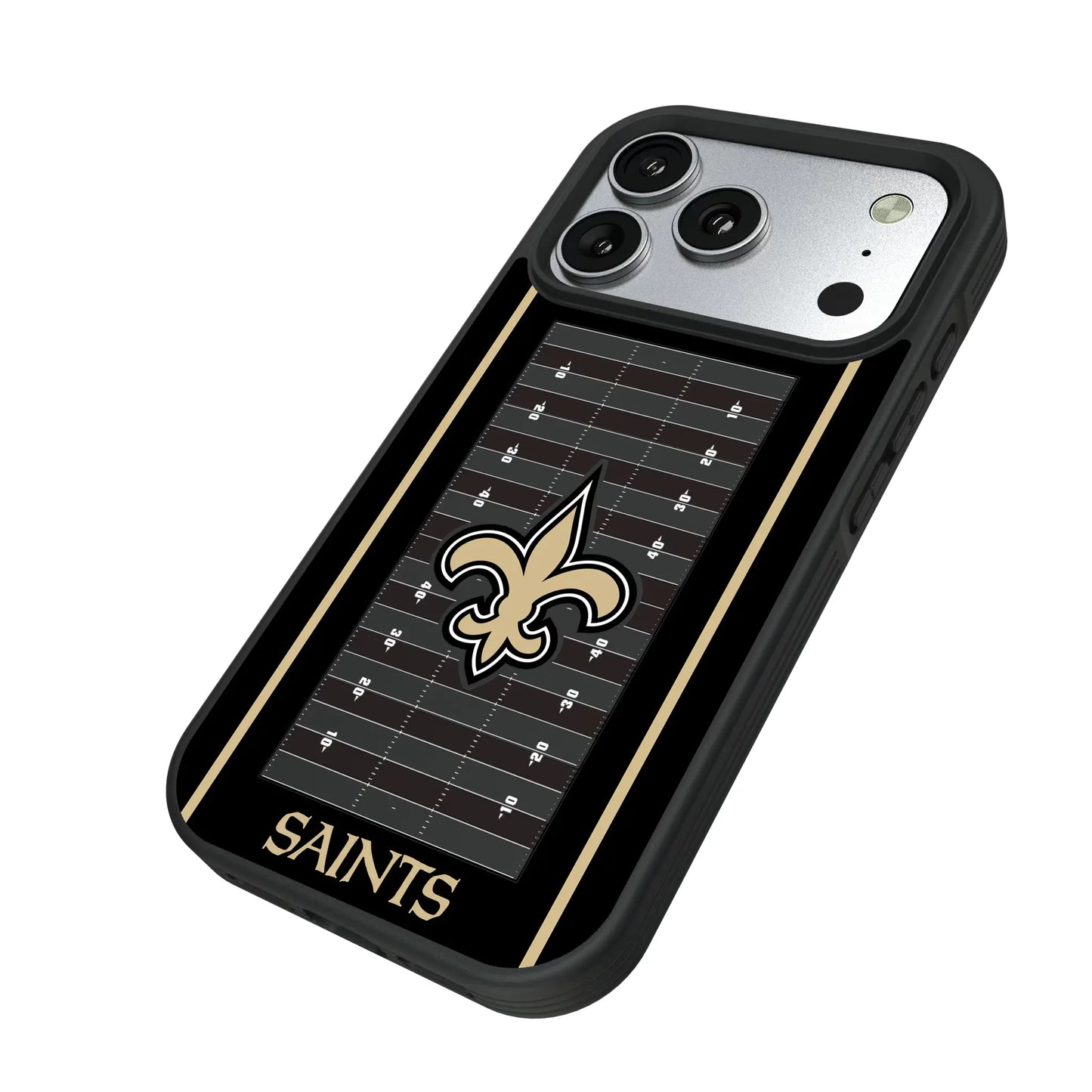 New Orleans Saints Field Bump Phone Case for Apple iPhone