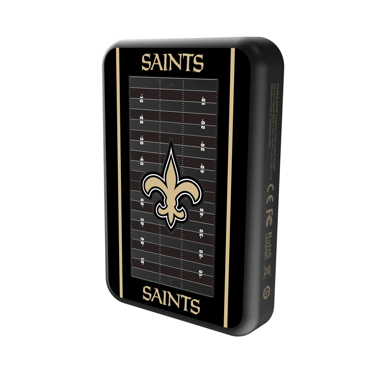 New Orleans Saints Field Wireless Mag Power Bank