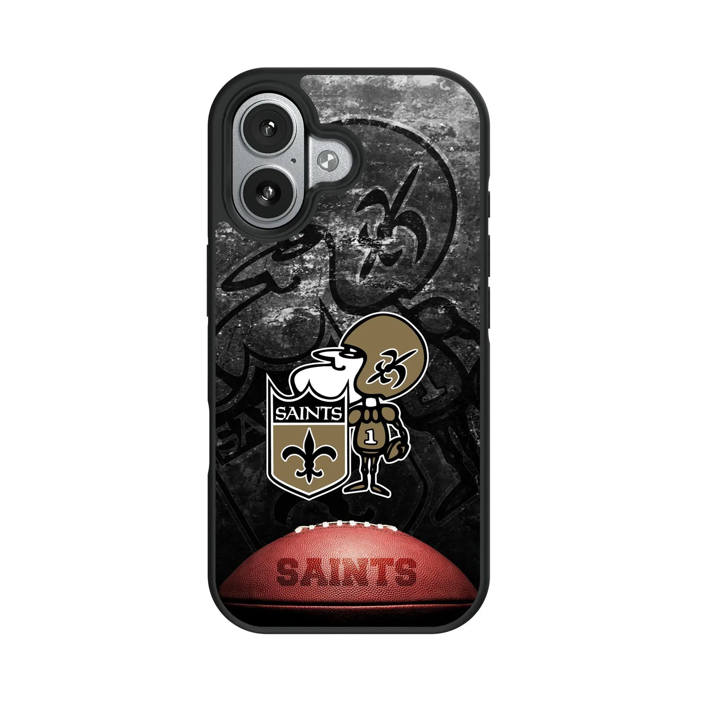 New Orleans Saints Historic Collection Legendary Bump Phone Case for Apple iPhone