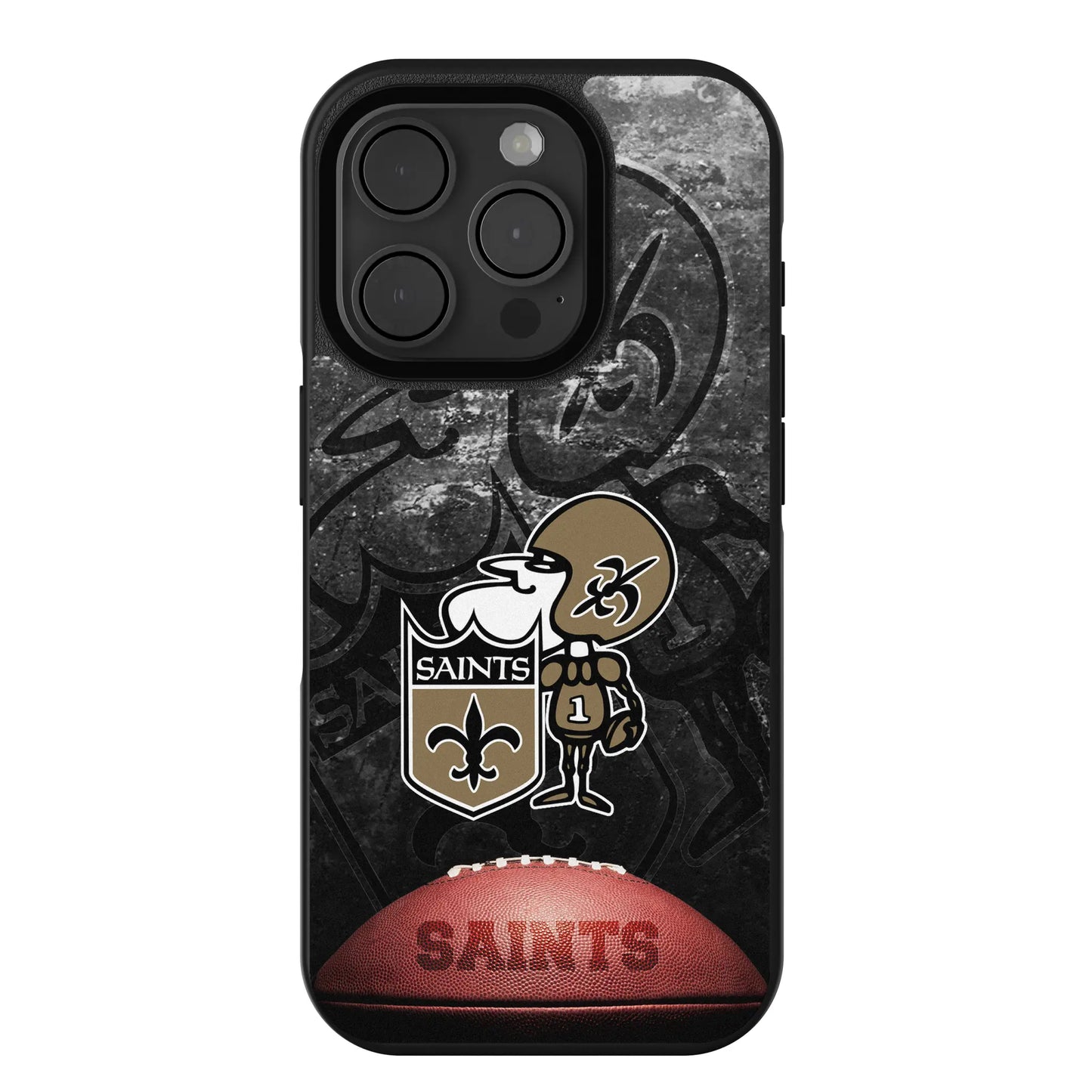 New Orleans Saints Historic Collection Legendary Bump Phone Case for Apple iPhone