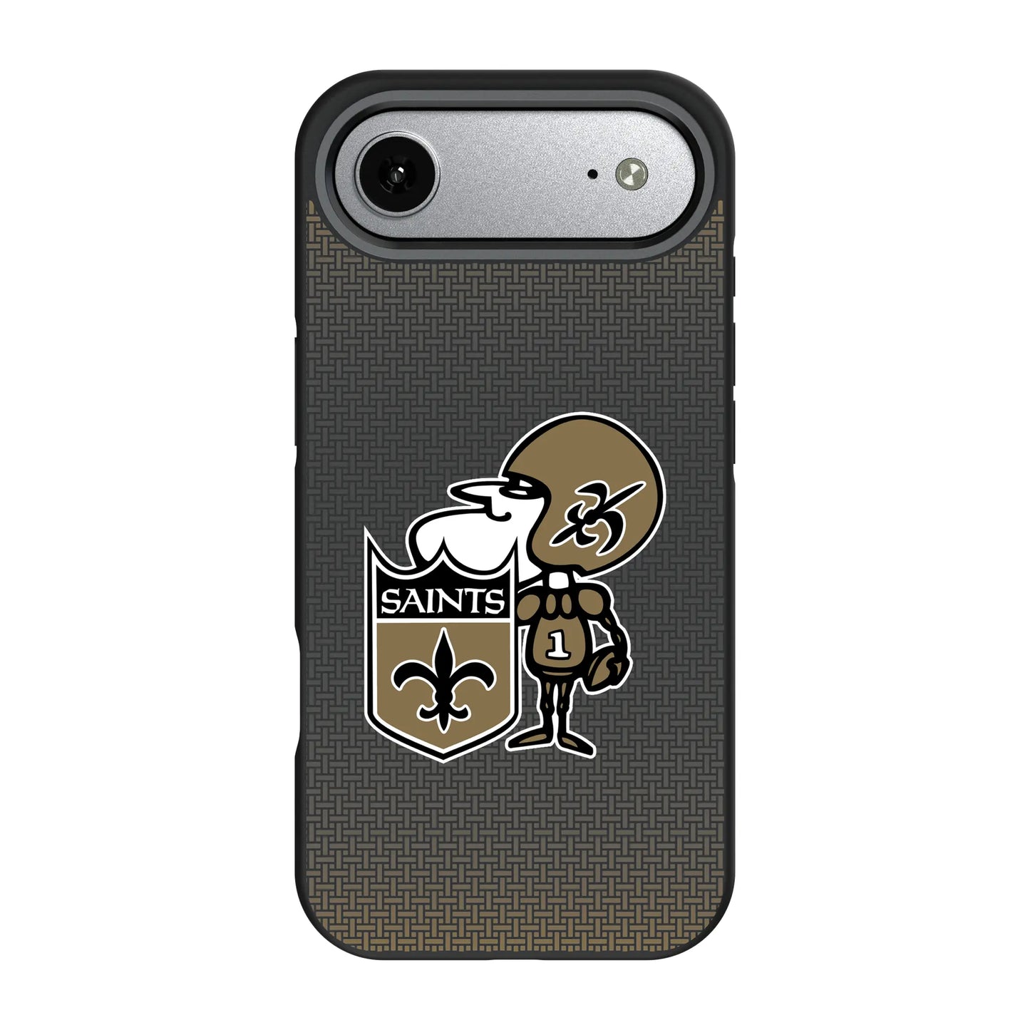 New Orleans Saints Historic Collection Linen Bump Phone Case for Apple iPhone