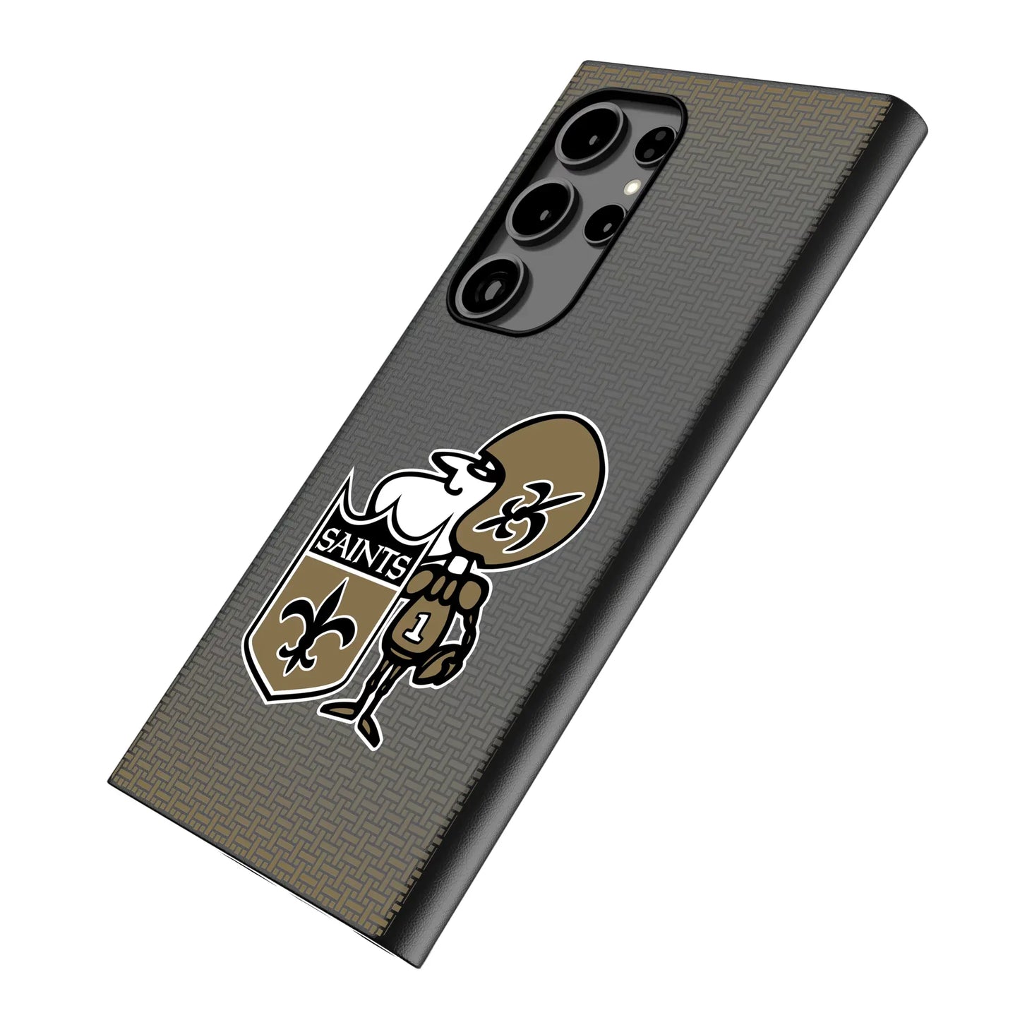 New Orleans Saints Historic Collection Linen MagSafe Compatible Phone Case for Samsung Galaxy