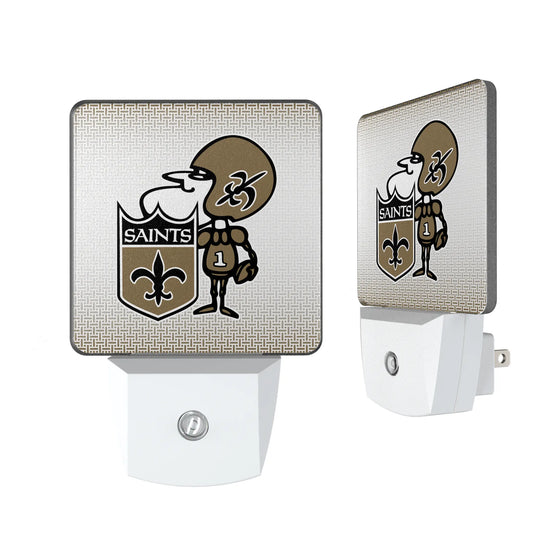 New Orleans Saints Historic Collection Linen Night Light 2-Pack