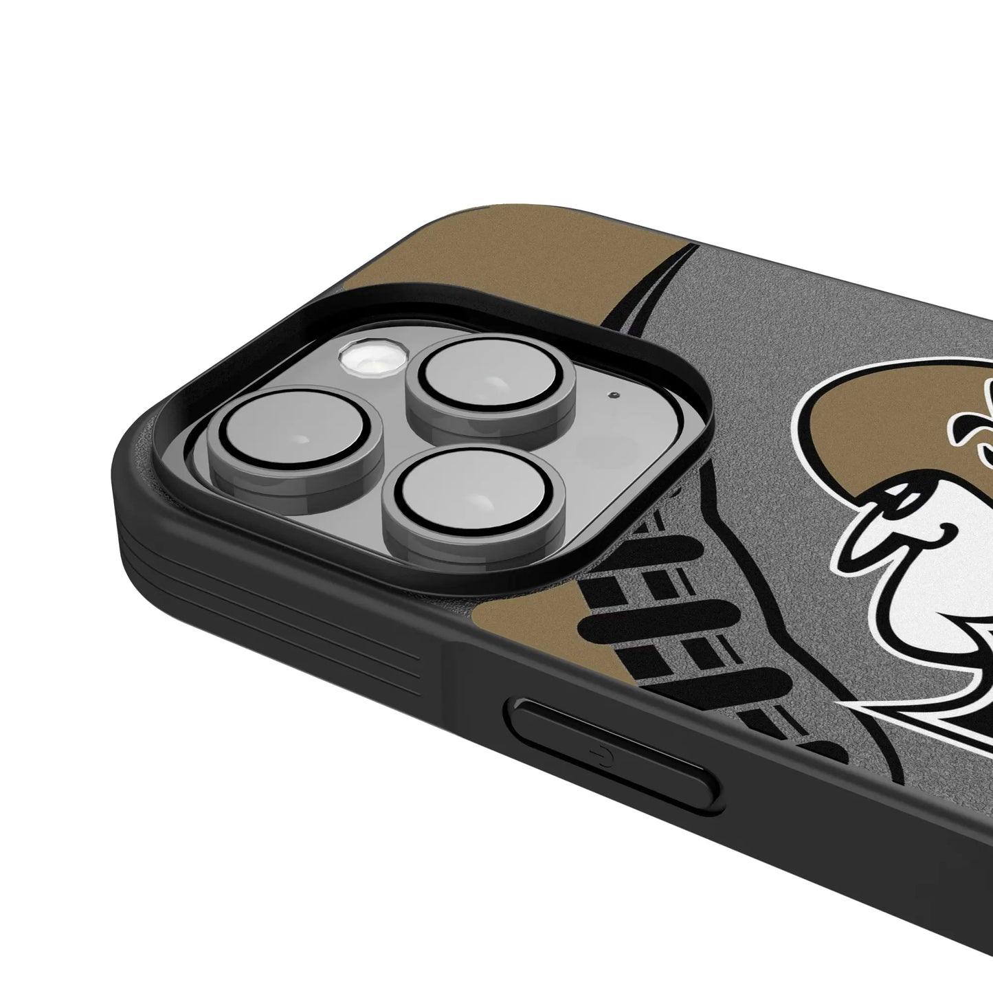 New Orleans Saints Historic Collection Passtime Bump Phone Case for Apple iPhone