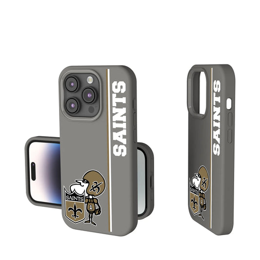 New Orleans Saints Historic Collection Sidebar Soft Touch Phone Case for Apple iPhone