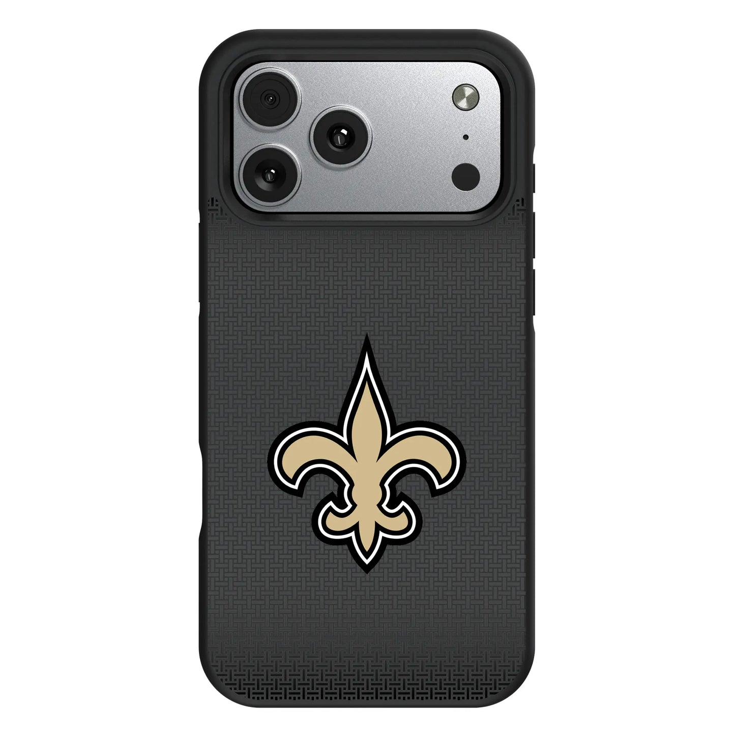 New Orleans Saints Linen Bump Phone Case for Apple iPhone