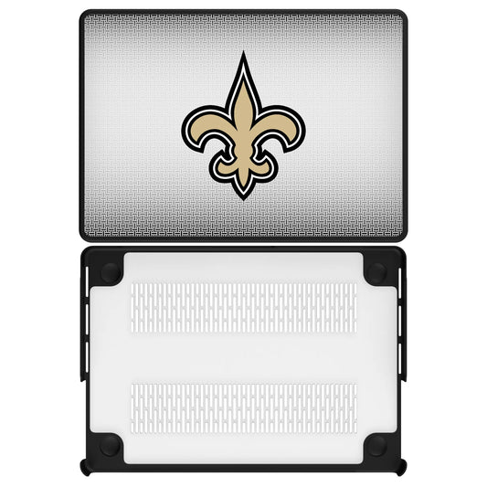 New Orleans Saints Linen Laptop Case for Apple MacBook