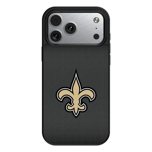New Orleans Saints Linen MagSafe Compatible Phone Case for Apple iPhone