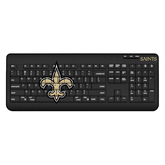 New Orleans Saints Linen Wireless USB Keyboard