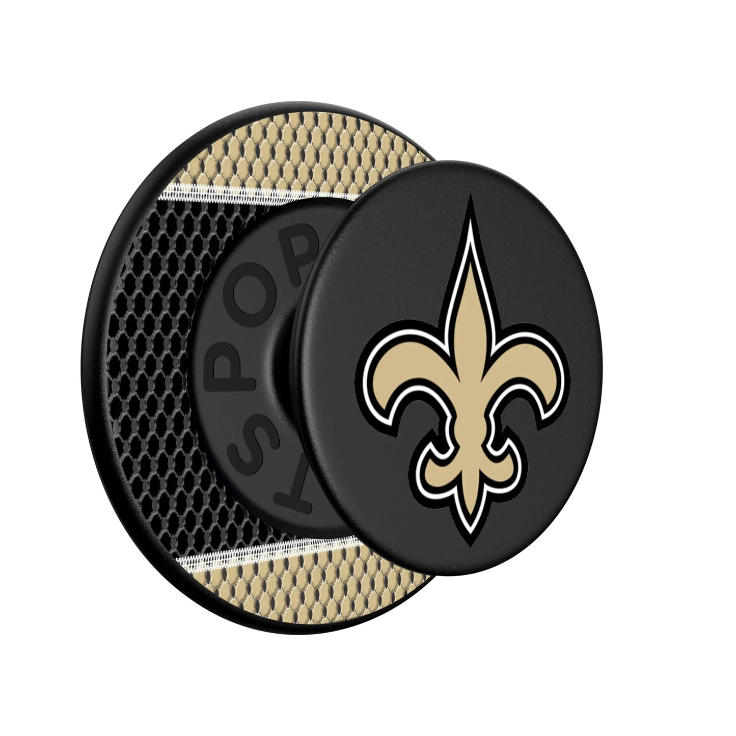 New Orleans Saints Mesh PopSockets Magnetic Phone Grip and Stand