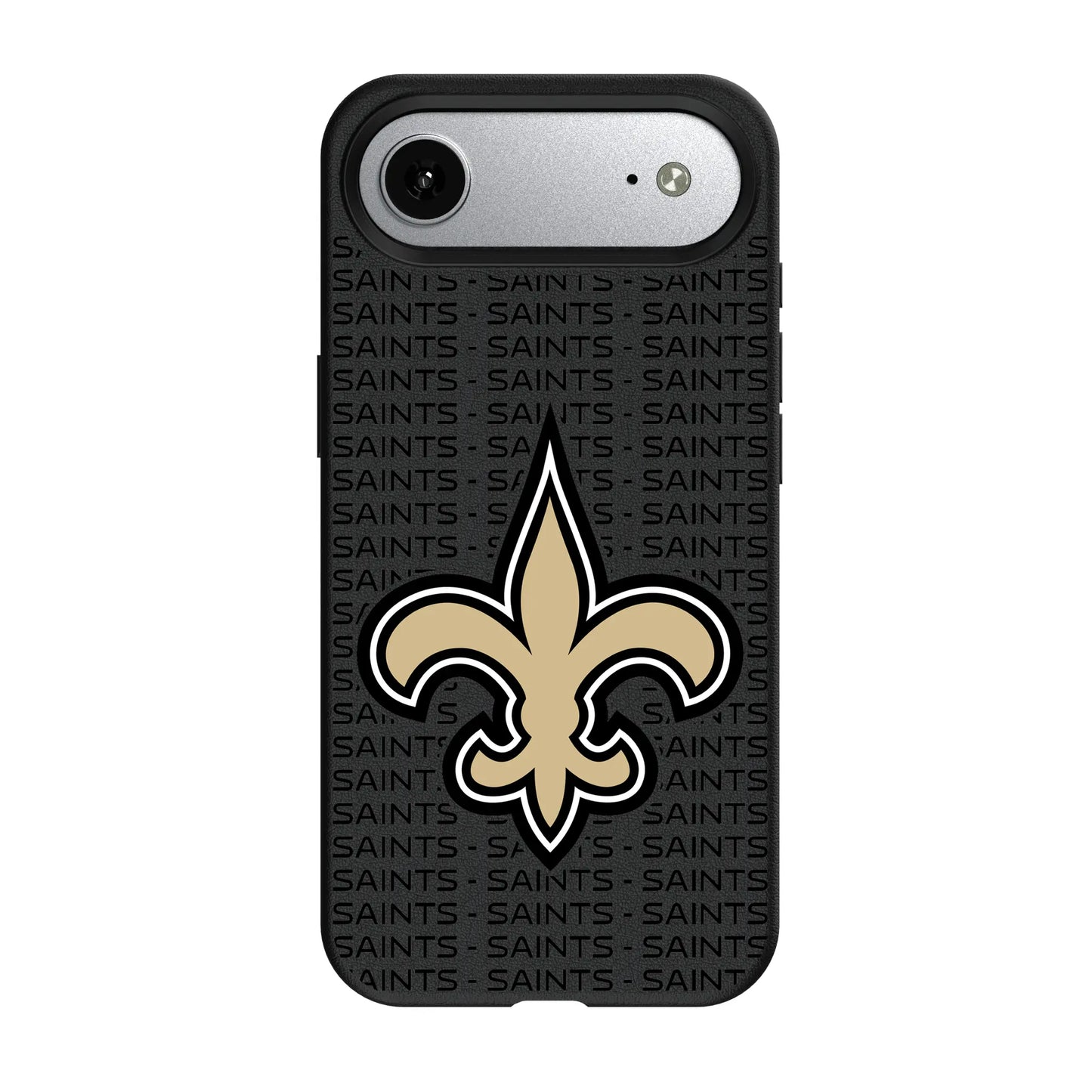 New Orleans Saints Text Backdrop MagSafe Compatible Phone Case for Apple iPhone