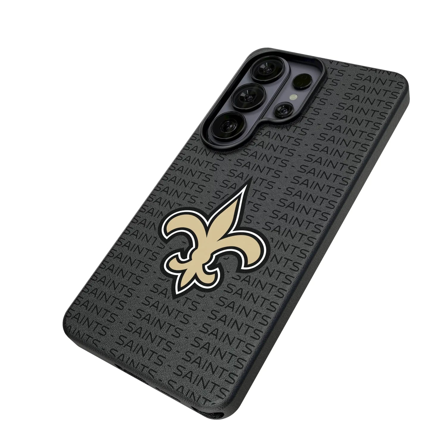 New Orleans Saints Text Backdrop MagSafe Compatible Phone Case for Samsung Galaxy