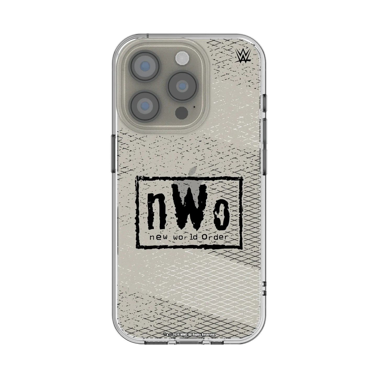 New World Order Steel Clear Phone Case for Apple iPhone