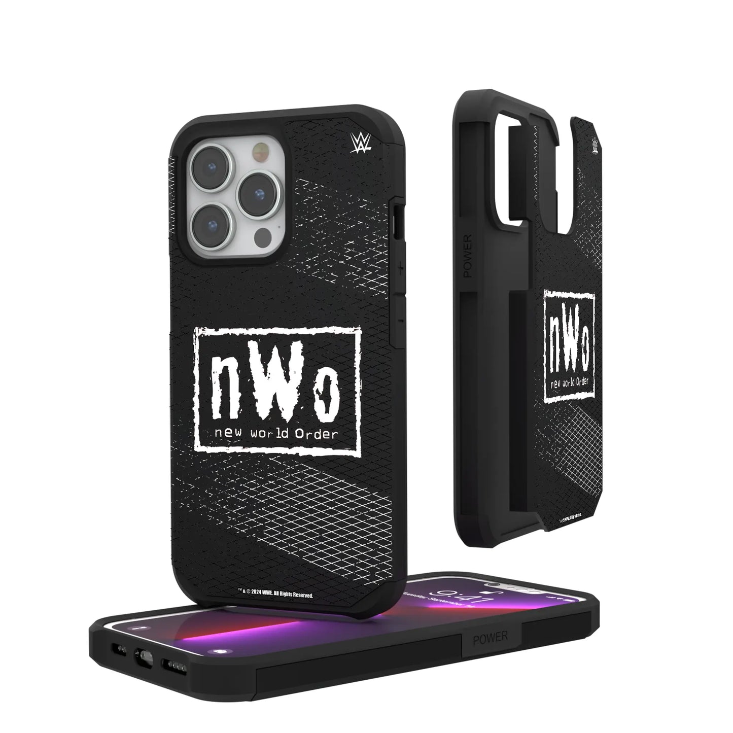 New World Order Steel Rugged Phone Case for Apple iPhone