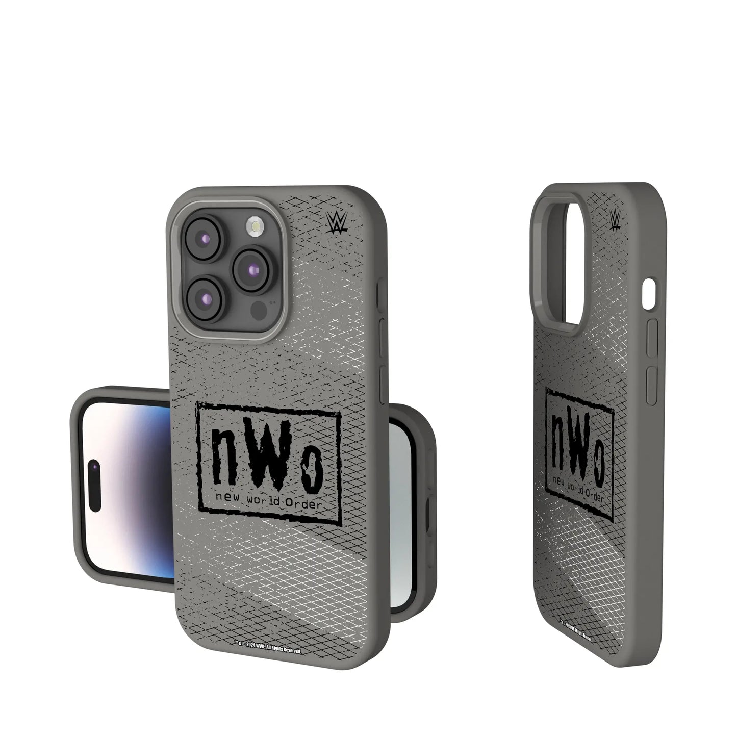 New World Order Steel Soft Touch Phone Case for Apple iPhone