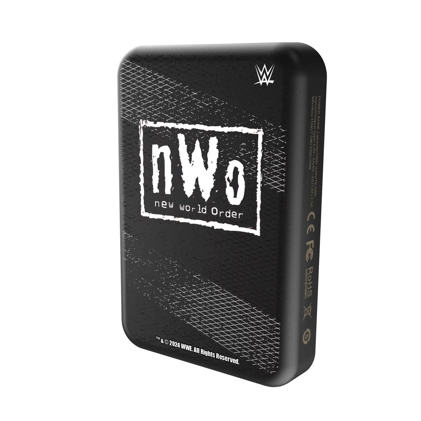 New World Order Steel Wireless Mag Power Bank