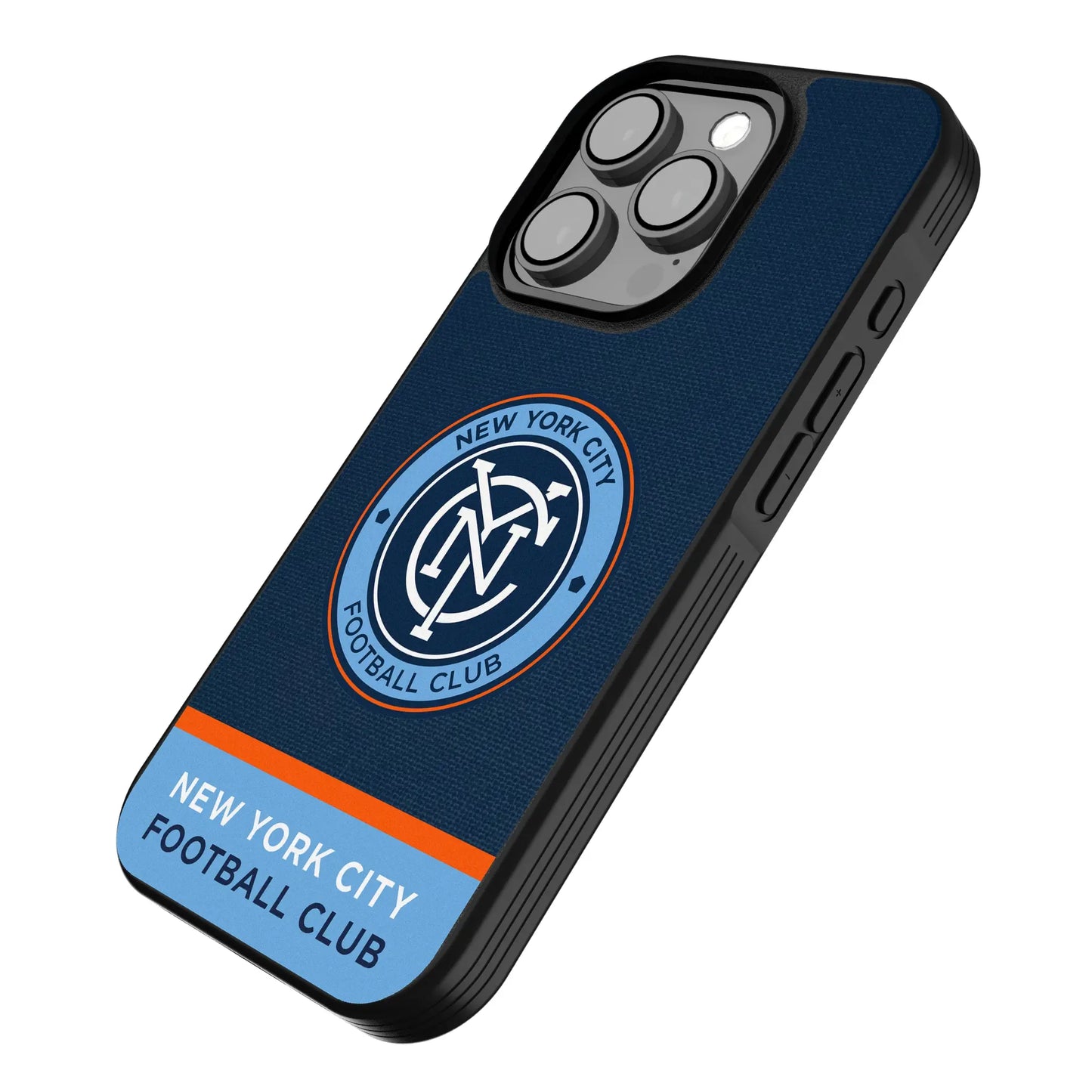 New York City FC Endzone Solid Bump Phone Case for Apple iPhone